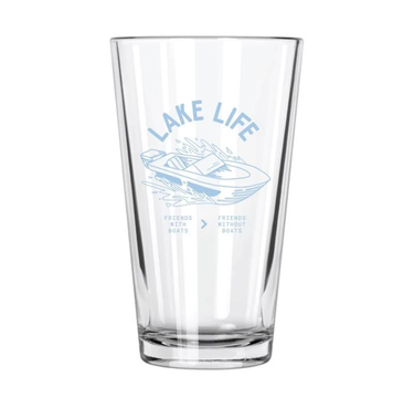 Lake Life: Friends With Boats > Pint Glass